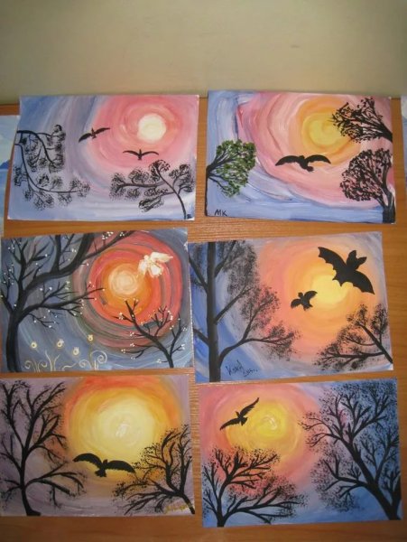 Интересное рисование для детей