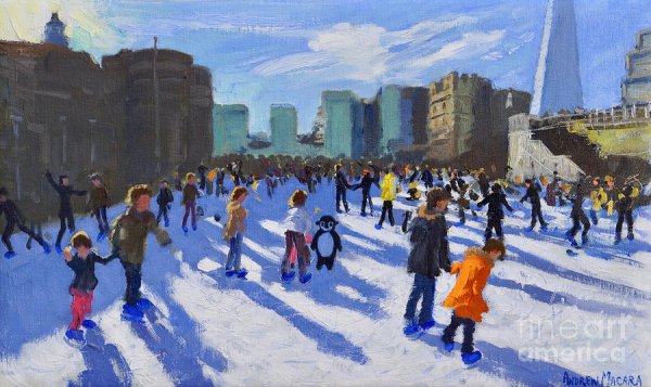 Каток живопись