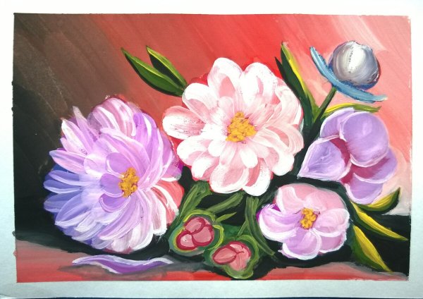 Катя Федорова пионы