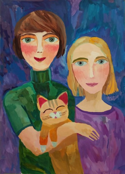 Рисунок на тему семья