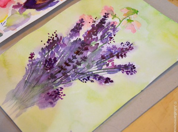 Мастер класс по рисованию акварелью