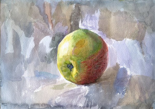 Техника лессировка акварелью