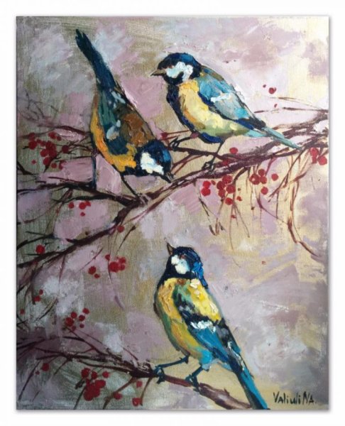 Синичка маслом