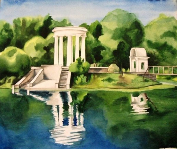 Харитоновский парк Екатеринбург живопись