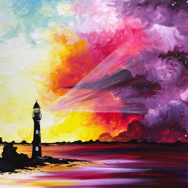 Картины красками