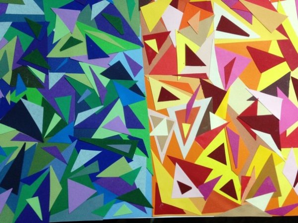 Цветная Геометрическая композиция