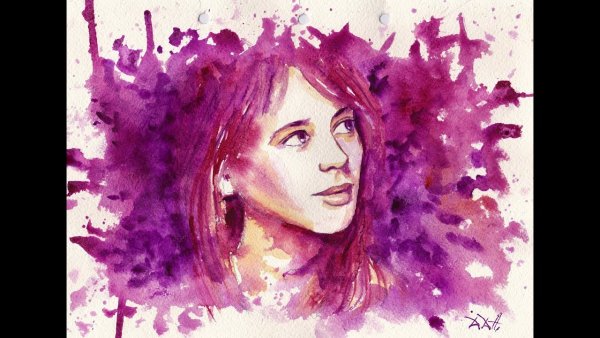 Рисунки акварелью для начинающих