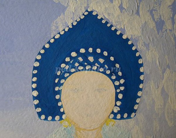 Рисование кокошник старшая группа