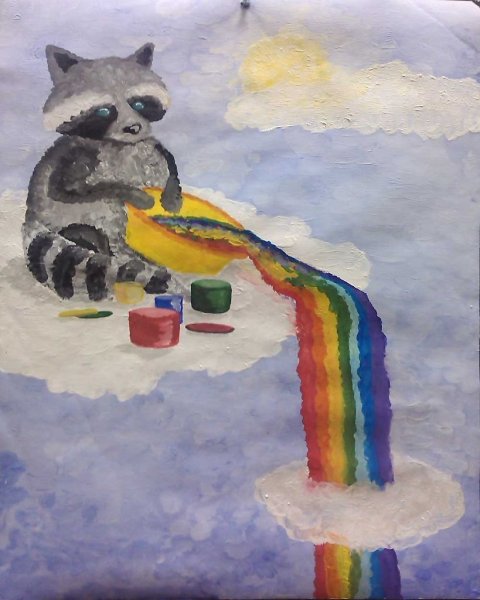 Изостудия гуашь