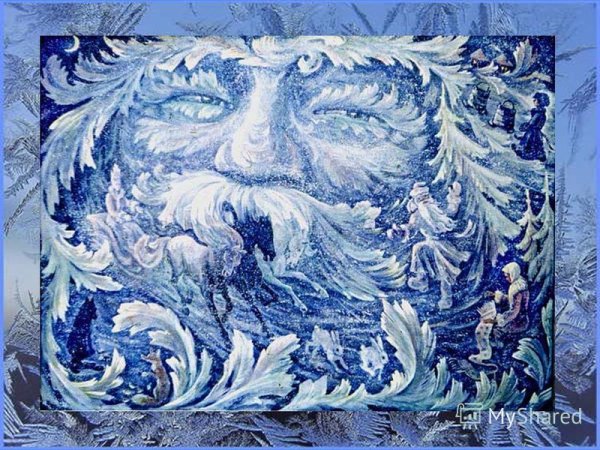 Морозные узоры живопись