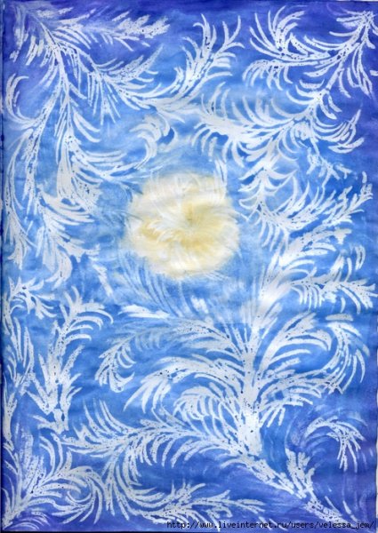 Рисование зимние узоры