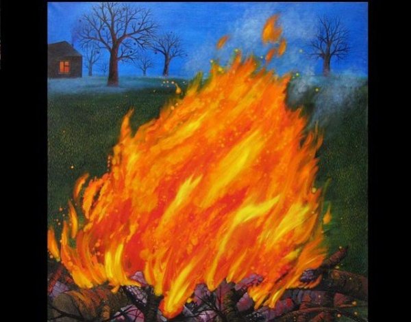 Образ огня в изобразительном искусстве