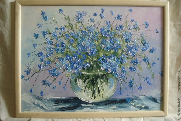 Незабудки в живописи