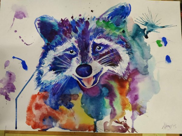 Крутые рисунки гуашью