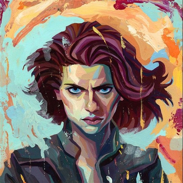 Арты людей в стиле