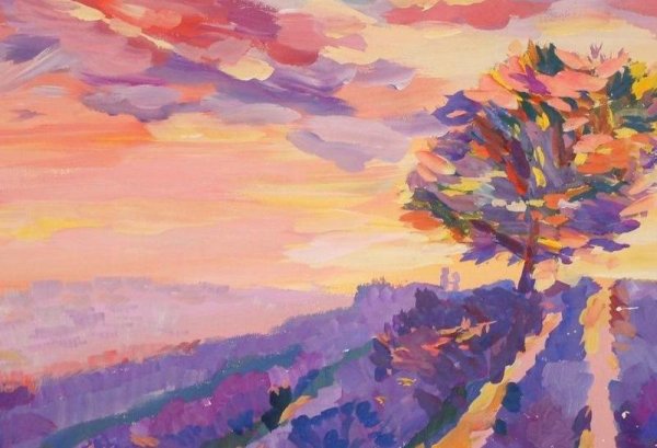 Живопись гуашью