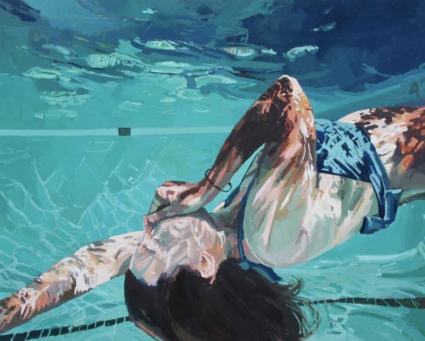 Под водой живопись