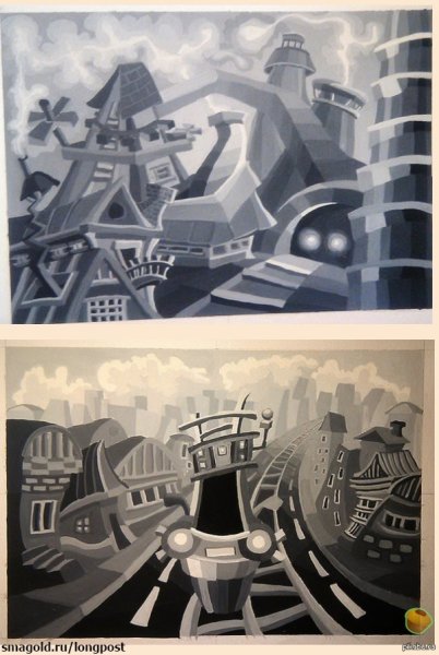 Монохромная композиция