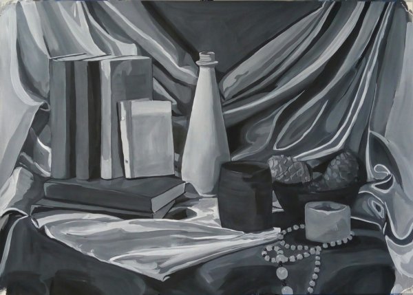 Ахроматическая гамма в живописи