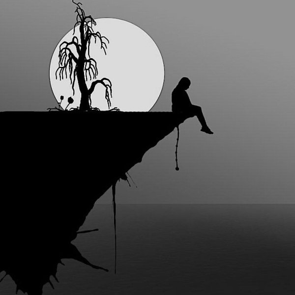 Депрессивные рисунки для срисовки