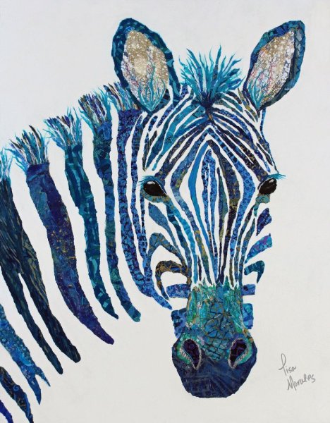 Синяя Зебра