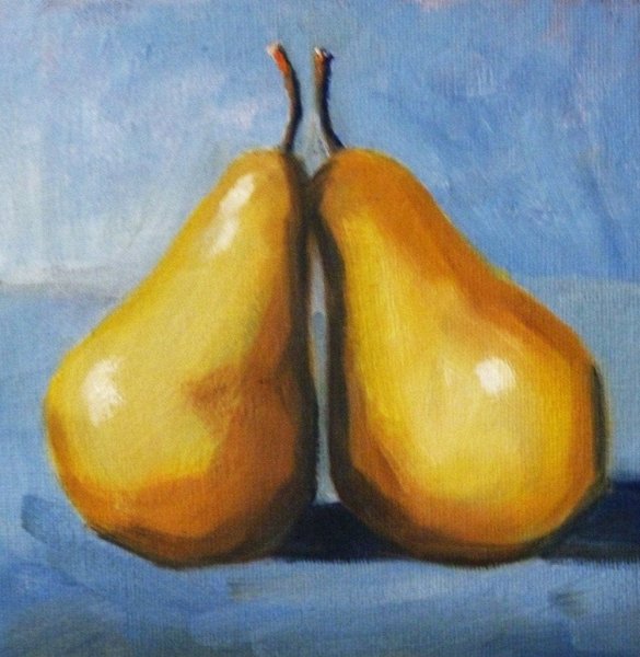 Натюрморт с грушами