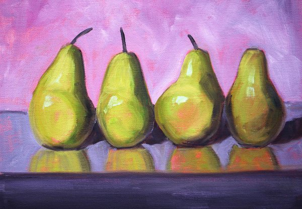 Груша акрилом