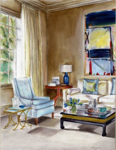 Зарисовки интерьера