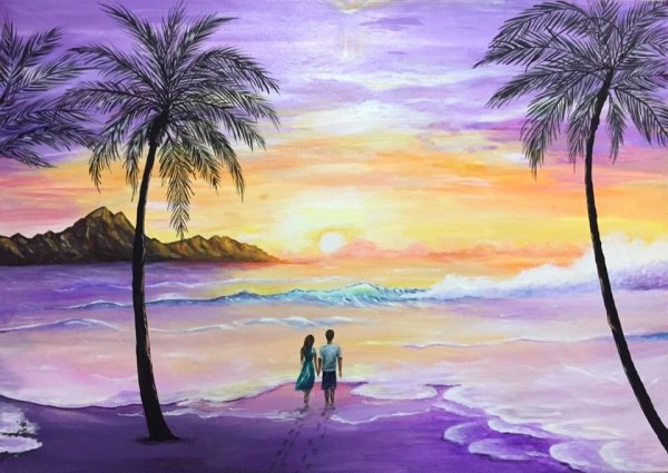 Пейзаж для влюбленных