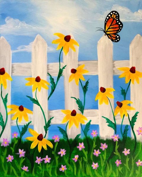 Пейзаж рисунок