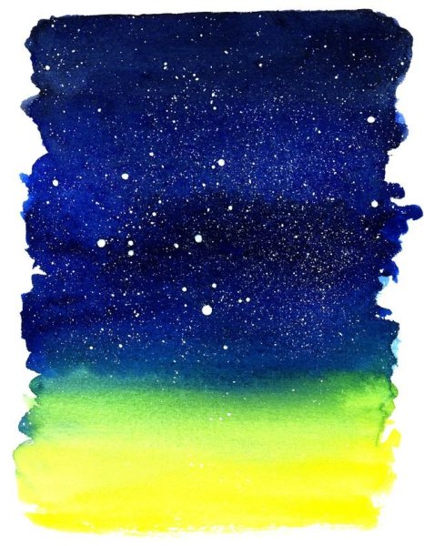 Красивые переходы красками