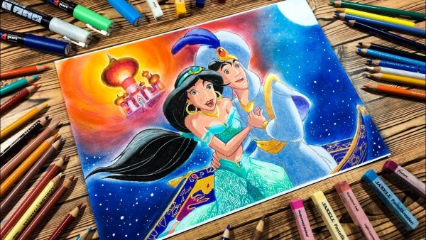 Аладдин Дисней карандаши