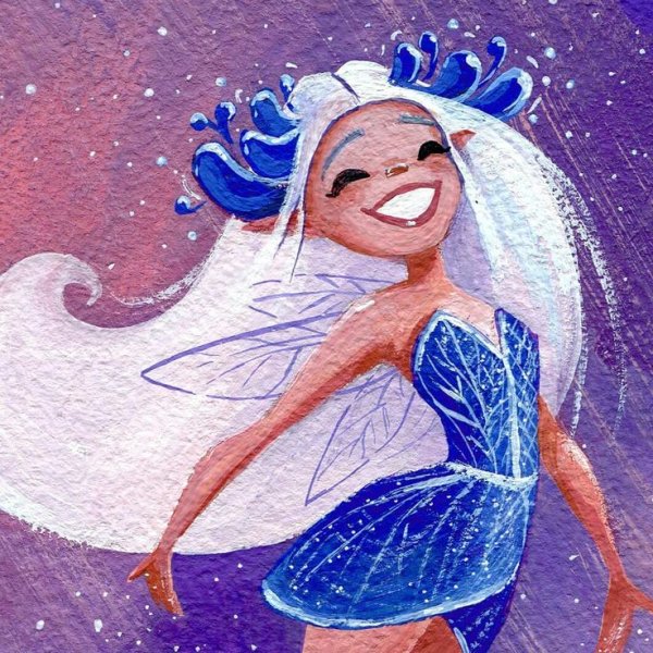 Рисунок гуашью принцесса