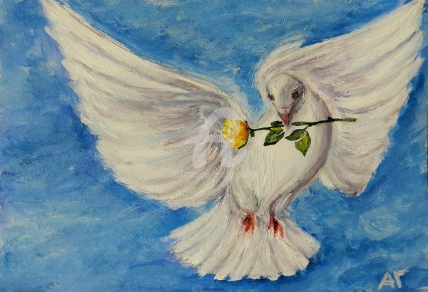 Горлица картины художников