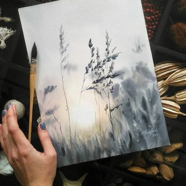 Рисование на природе Эстетика