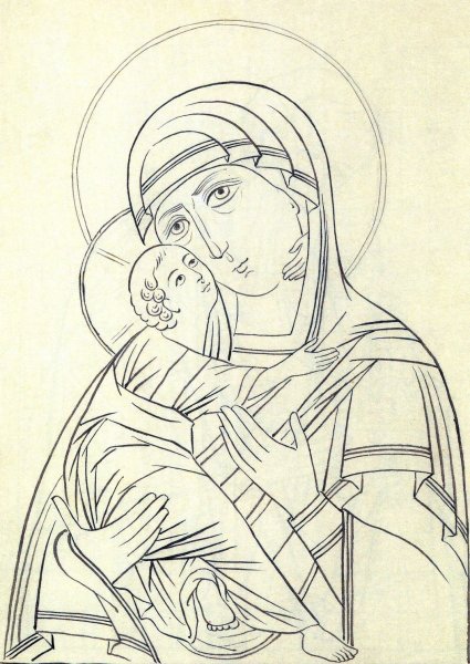 Прориси икон Богородицы