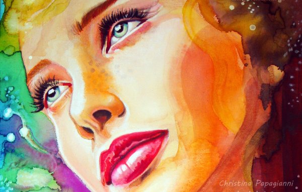 Что нарисовать на лице красками