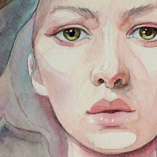 Портрет акварелью