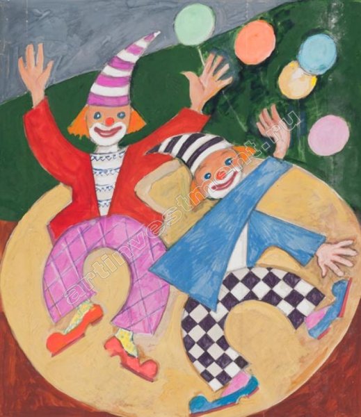 Художник в цирке
