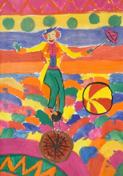 Изо на тему цирк