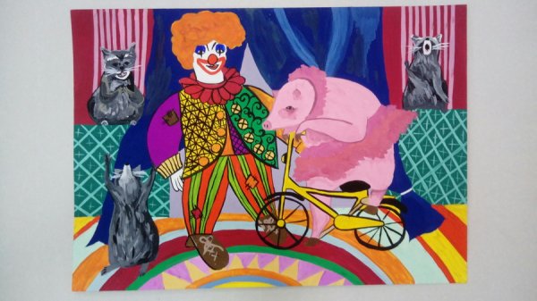 Цирк композиция