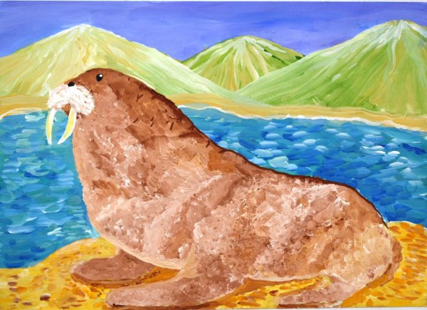 Арктика рисунок