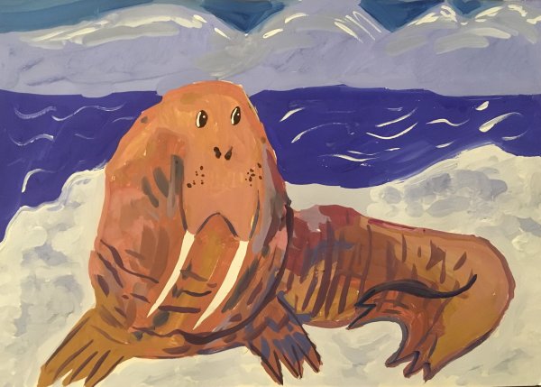 Картина моржа