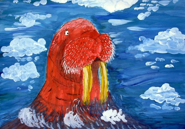 Морж портрет