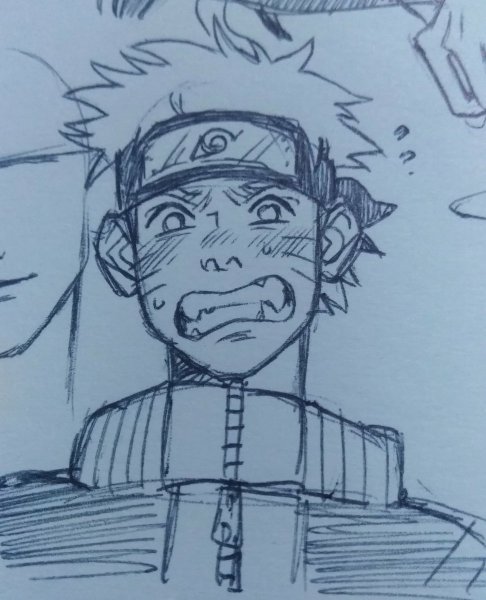 Детские рисунки Наруто