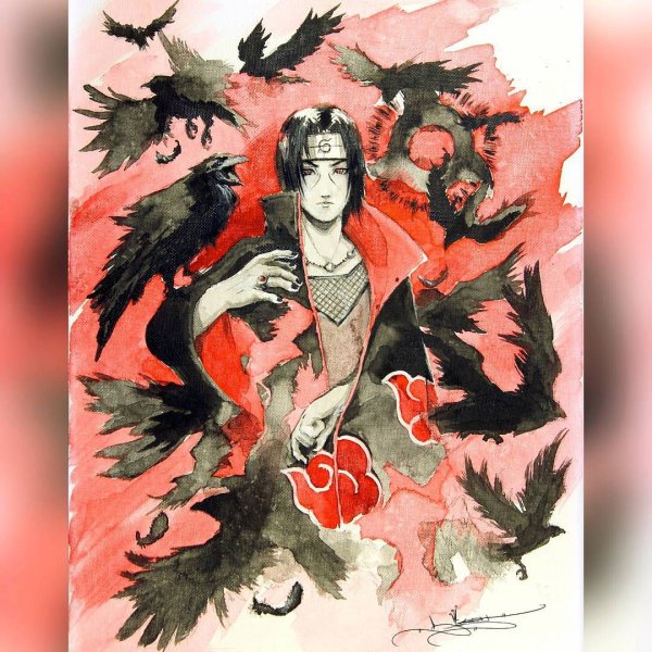 Итачи рисунок