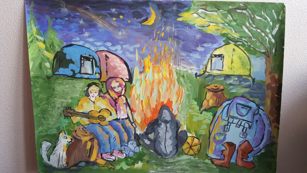 Туризм рисунки