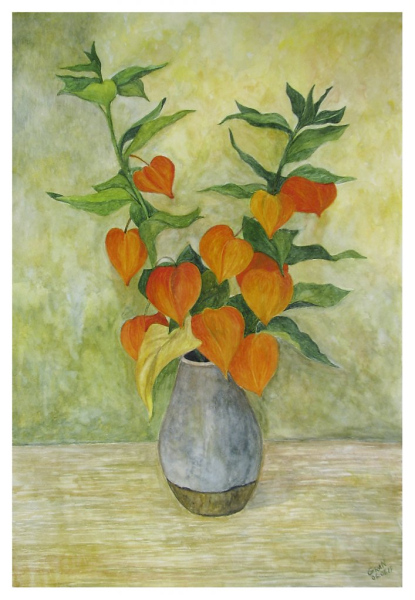 Роберт Фальк осенний натюрморт физалис