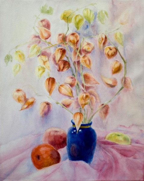 Художественный Этюд физалис