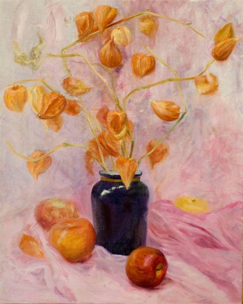 Художественный Этюд физалис